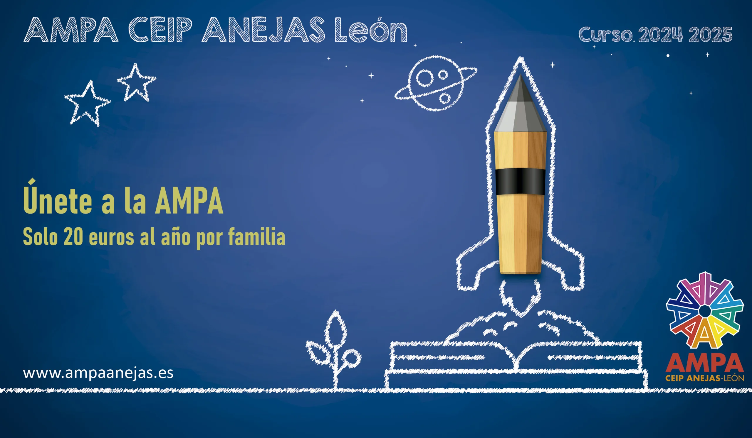 Asociación a la AMPA 2024/2025 CEIP Anejas León